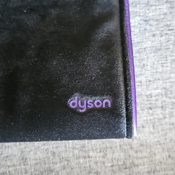Dyson Velvet Storage Bag/Pouch in Black / Purple - Picture 2 of 7